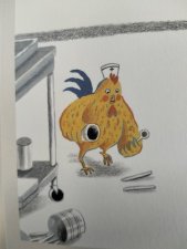 Infirmière poulette