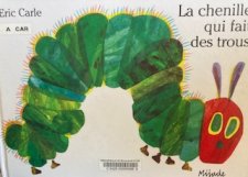 la chenille qui fait des trous 